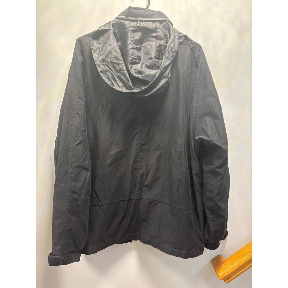 Weatherproof Black Full-Zip Jacket With Zipper Po… - image 7